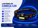 Lanterna de Cabeça Led COB Caminhada Pesca Ciclismo